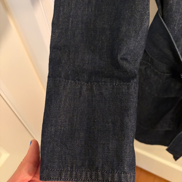 Banana Republic Denim Jacket with Chunky Belt Small - Picture 10 of 12